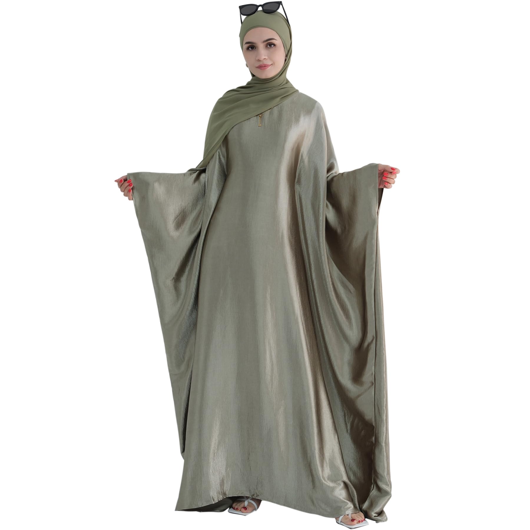 Abaya Muslim Dress for Umrah – KaabaSharif modest essentials for women