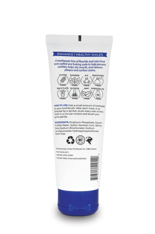 Eco-Friendly Natural Toothpaste for Kids & Adults - Safe, Flavor-Free, & Whitens
