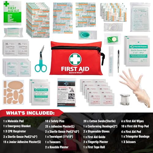 Eco-Friendly Mini First Aid Kit for Travel & Outdoor Adventures