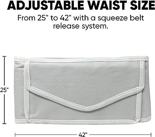 Eco-Conscious Adjustable Ihram Belt with Secure Phone Holder for Hajj and Umrah