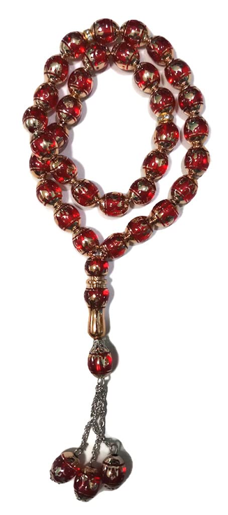 Eco-Conscious Tasbih Beads with Masjid Motif - Ideal for Hajj/Umrah & Gifts