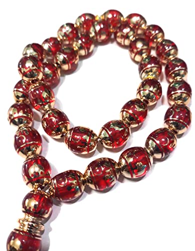 Eco-Conscious Tasbih Beads with Masjid Motif - Ideal for Hajj/Umrah & Gifts