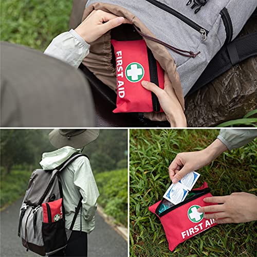 Eco-Friendly Mini First Aid Kit for Travel & Outdoor Adventures