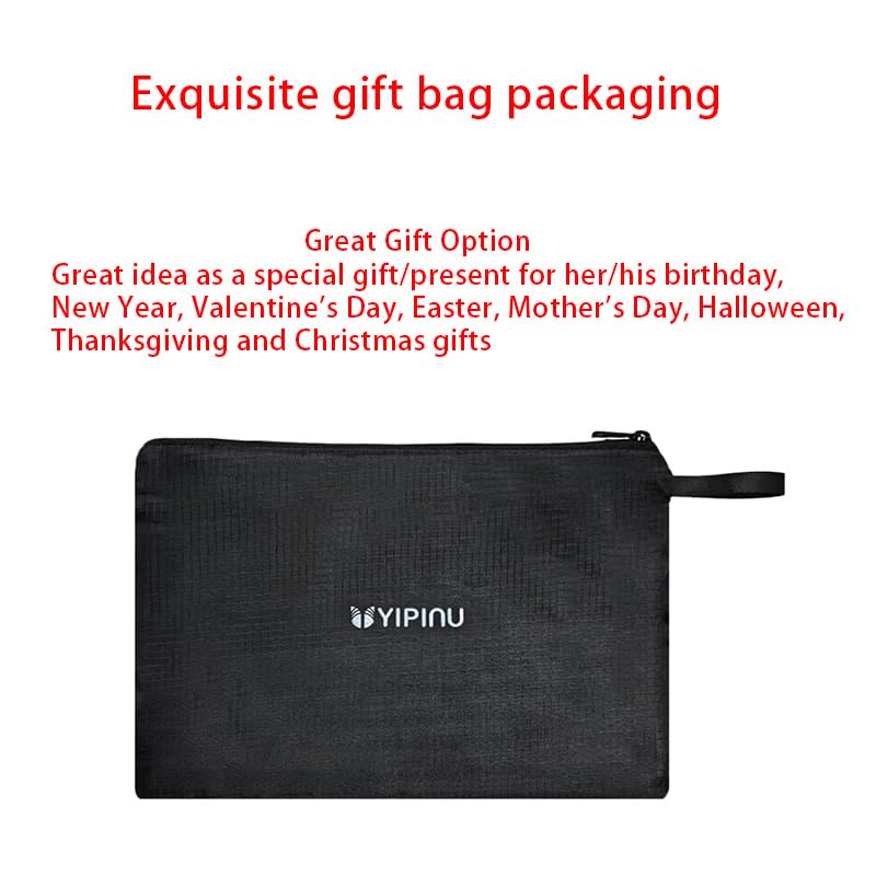 Crossbody Money Belt for Travel Women & Men Hidden, Travel Wallet Pouch - Slim Passport Holde, RFID Blocking Neck Wallet Under Clothes to Protect Cash, Credit Cards and Documents (BLACK)