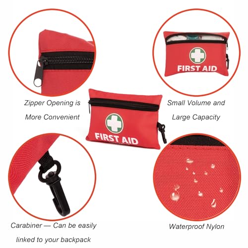 Eco-Friendly Mini First Aid Kit for Travel & Outdoor Adventures