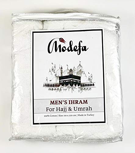 Eco-Friendly Ihram Set for Hajj and Umrah - Pure Cotton