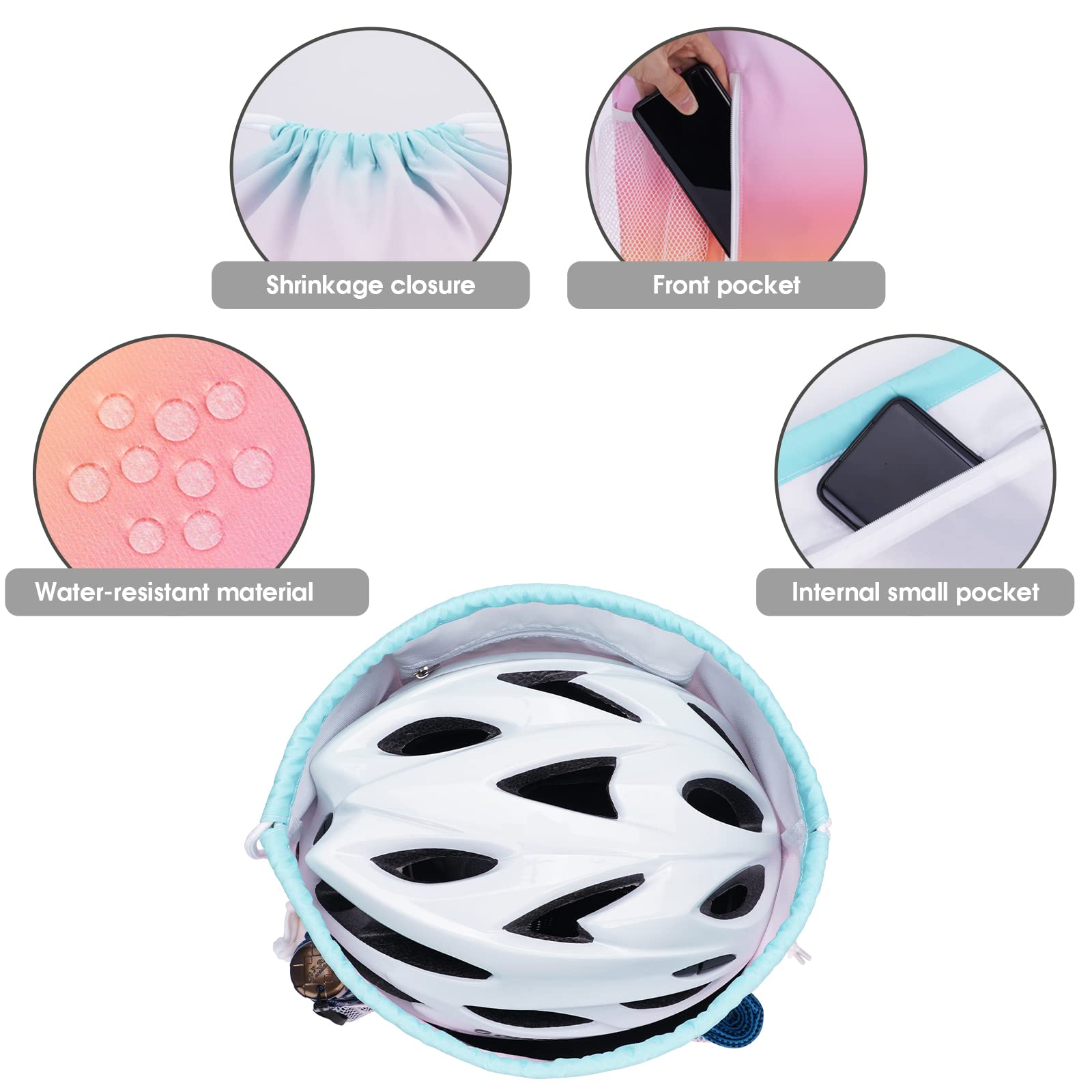 Eco-Friendly Drawstring Backpack for Hajj/Umrah
