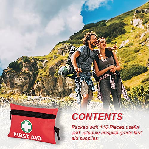 Eco-Friendly Mini First Aid Kit for Travel & Outdoor Adventures
