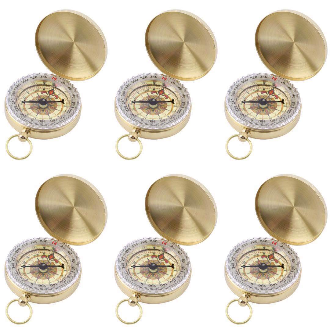 SHENQIDZ Camping Survival Compass – Pocket Compass for Kids, Hiking & Camping Essentials