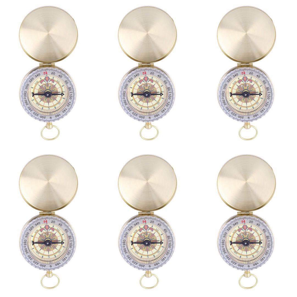 SHENQIDZ Camping Survival Compass – Pocket Compass for Kids, Hiking & Camping Essentials