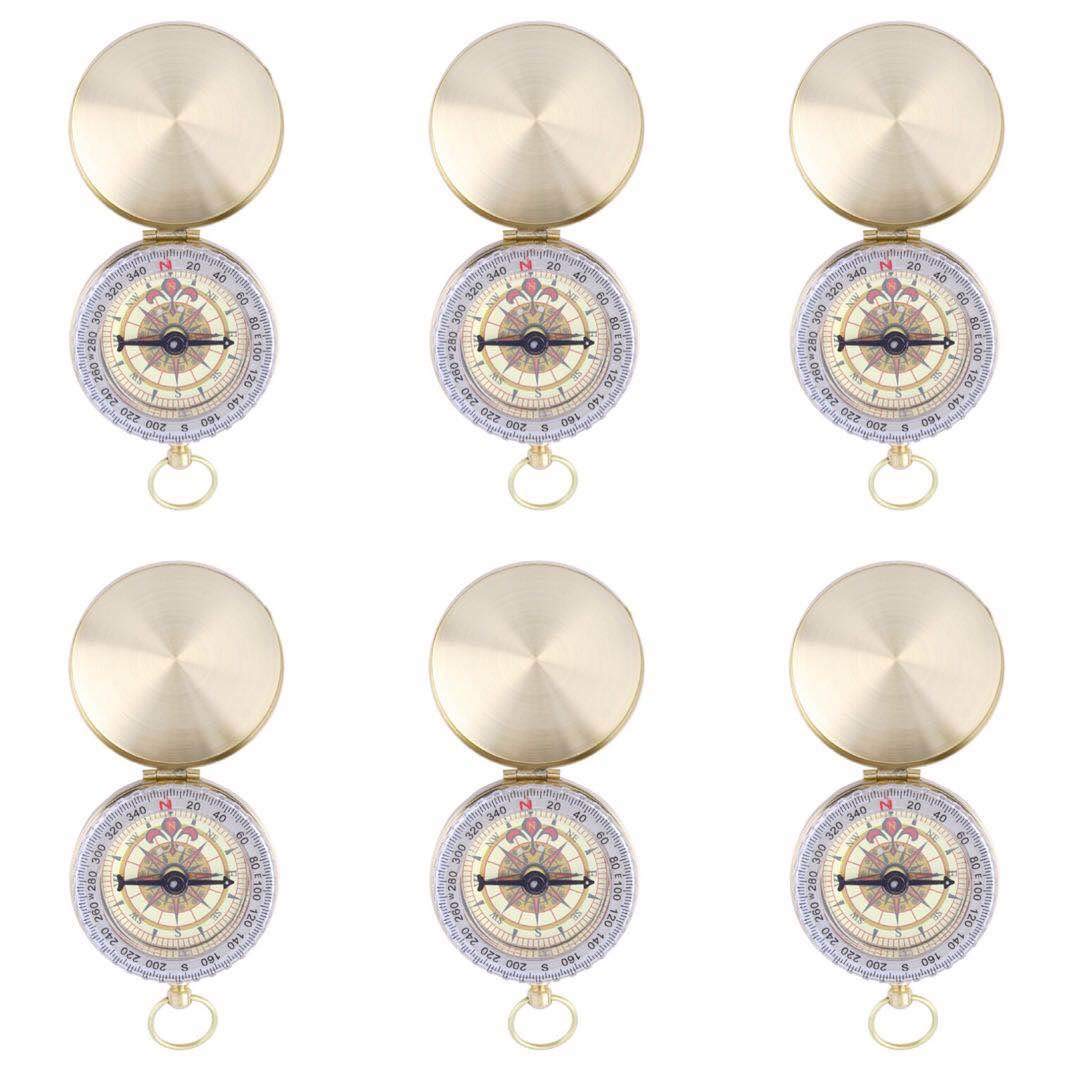 SHENQIDZ Camping Survival Compass – Pocket Compass for Kids, Hiking & Camping Essentials