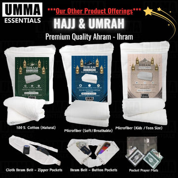 Men's Cotton Ihram Set, 2 Piece