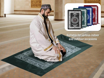 Portable Waterproof Travel Prayer Mats, 4 Pack