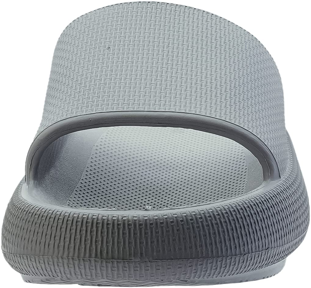 Eco-Friendly Comfort Slides for Outdoor Enthusiasts - Grey
