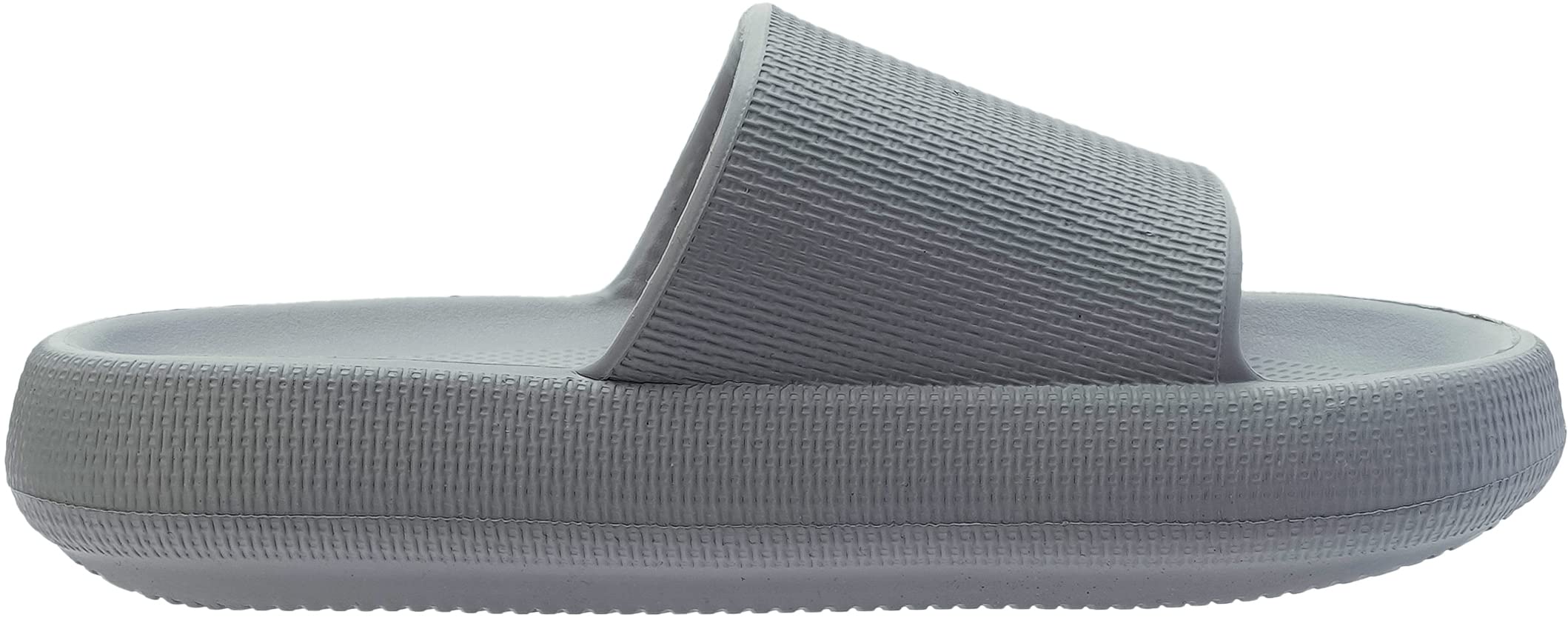 Eco-Friendly Comfort Slides for Outdoor Enthusiasts - Grey