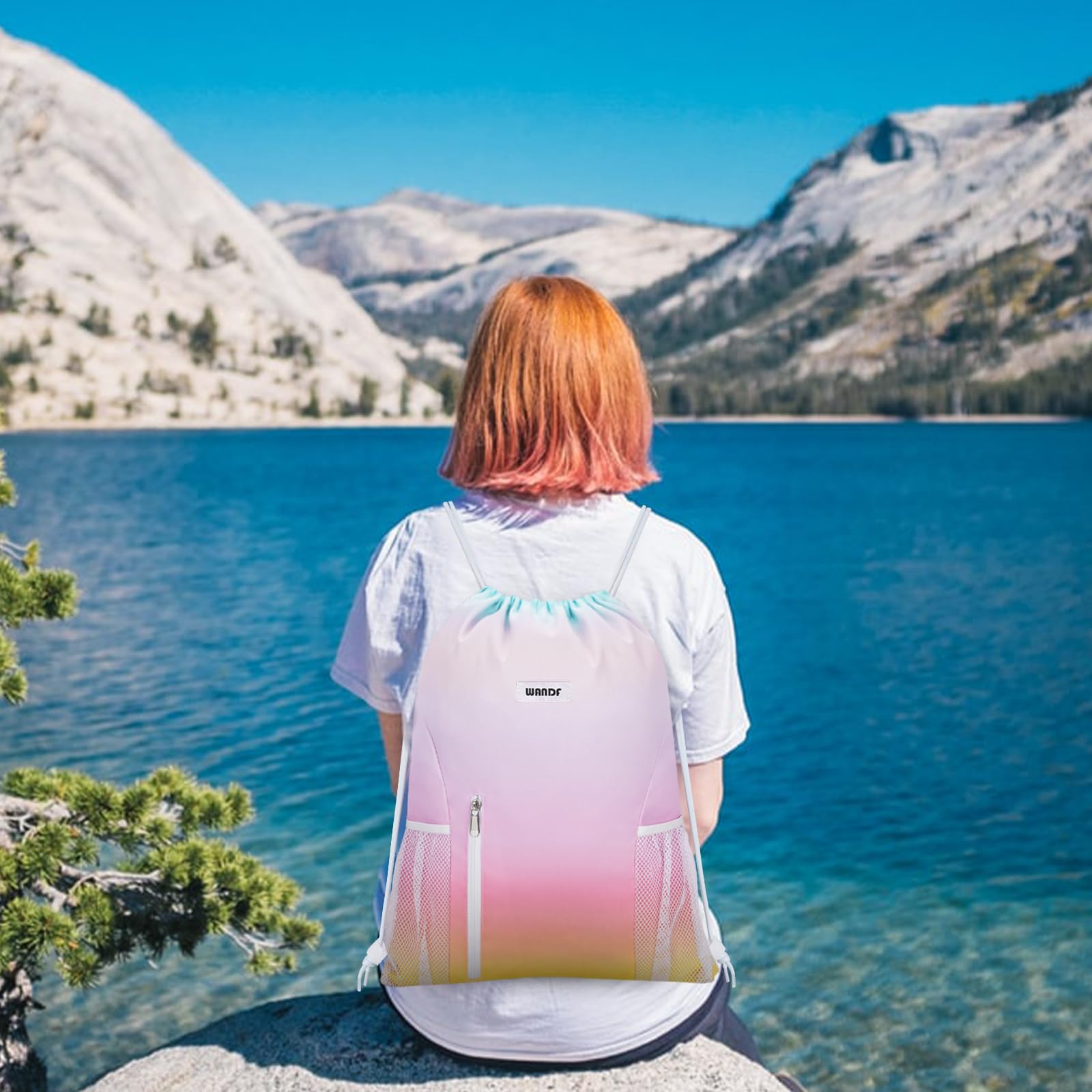 Eco-Friendly Drawstring Backpack for Hajj/Umrah