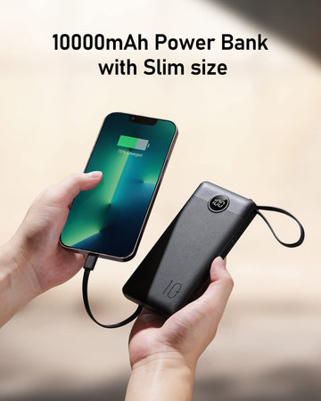 VEEKTOMX 10000mAh Travel Power Bank