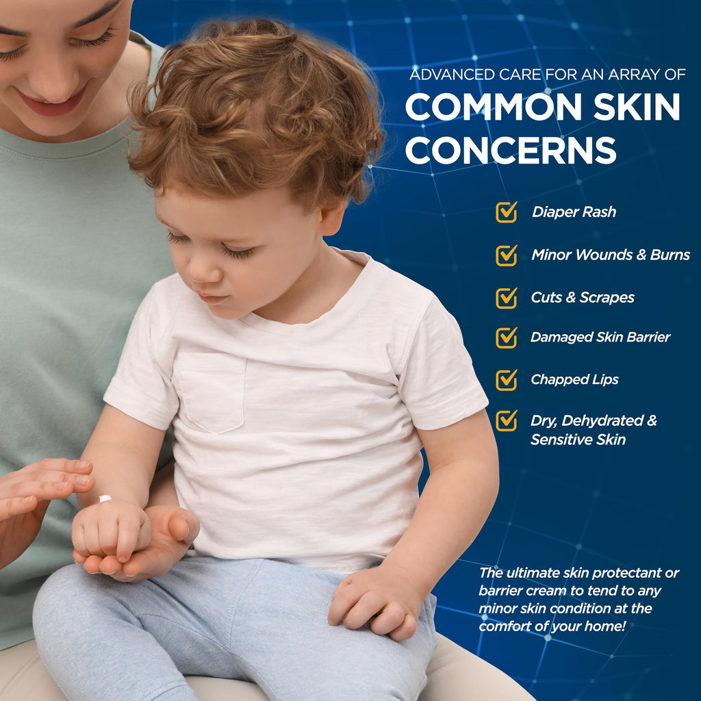 MED PRIDE 100% Pure White Petroleum Jelly Packets [144 Individual, 5g Travel-Size Packets] Skin Protectant Ointment For Diaper Rush, Chaffed, Dry, Cracked Skin- Barrier Repair Moisturizing Cream