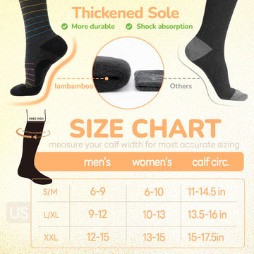 Merino Wool Compression Socks for Umrah Travel