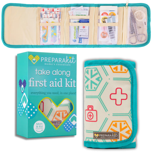 Kids Travel First Aid Kit, 75 Pieces