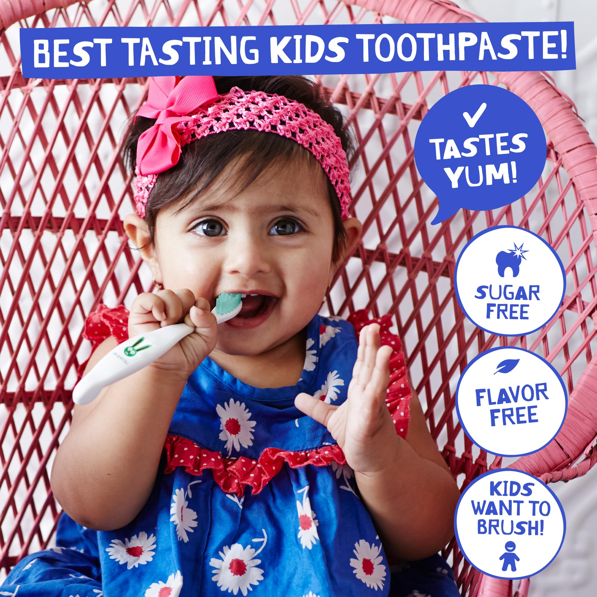 Eco-Friendly Toothpaste for Little Explorers - Safe, Fun, and Flavor-Free, 1.76 oz