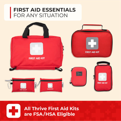 Eco-Friendly Mini First Aid Kit for Safe Travels - 66 Essential Items for Peace of Mind