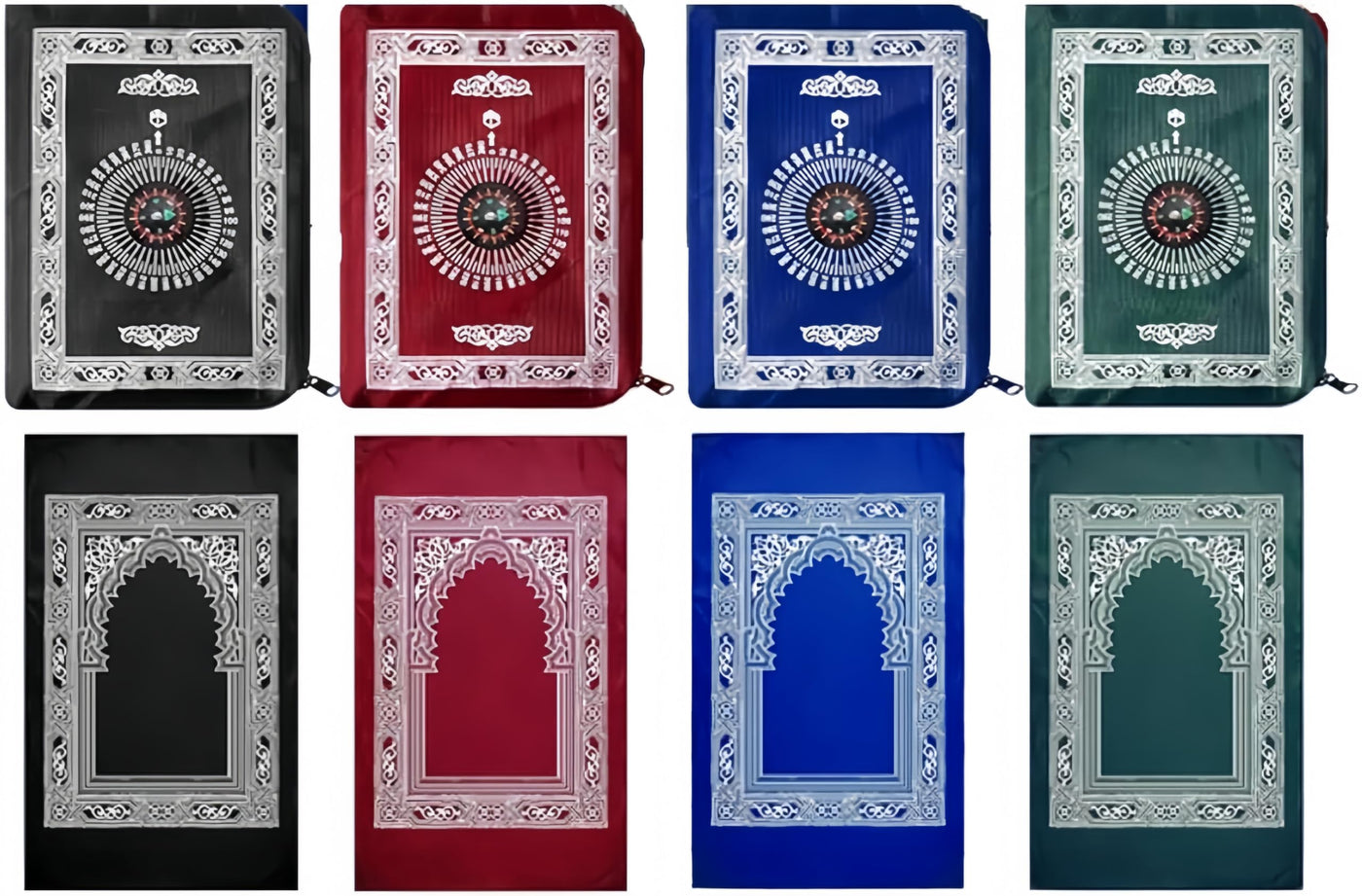 Portable Waterproof Travel Prayer Mats, 4 Pack